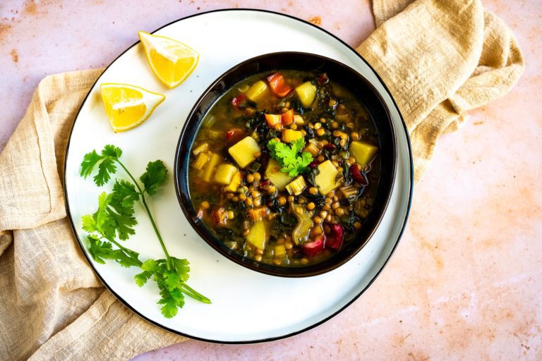 Adas bil Hamod – Lebanese lentil and chard stew